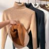 Suéter Feminino Gola Alta Grosso Térmico – Elegante e Confortável para Outono e Inverno 2026