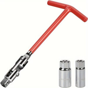 Chave de Vela Articulada 16mm e 21mm Automotiva – Ferramenta para Manutenção Veicular