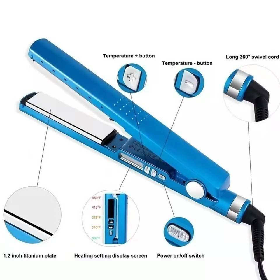 Chapinha Prancha Cabelo Profissional Nano Titanium 450F BIVOLT (1)
