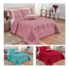 Kit Edredom Queen 4 Peças – Roupa de Cama Aconchegante