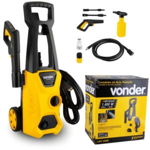 Lavadora de Alta Pressão 1600W – Potente e Prática para Limpeza